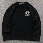 Acne Studios Circular Stencil Logo Long Sleeve T-Shirt