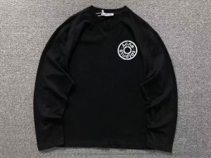 Acne Studios Circular Stencil Logo Long Sleeve T-Shirt