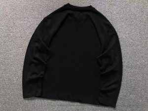 Acne Studios Circular Stencil Logo Long Sleeve T-Shirt