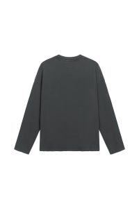 Acne Studios Gothic Logo Appliqué Long Sleeve T-Shirt.