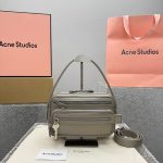 Acne Studios Multipocket Leather Shoulder Bag