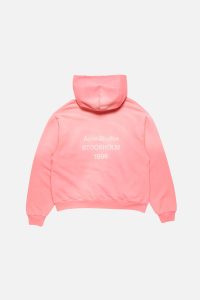 Acne Studios Oversized Cotton Hoodie – Bubblegum Pink