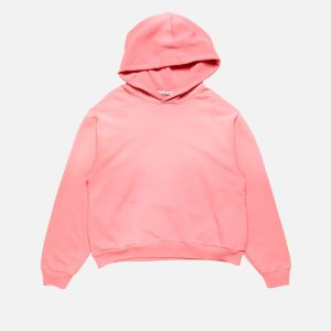 Acne Studios Oversized Cotton Hoodie – Bubblegum Pink