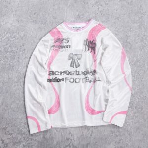 Acne Studios Printed Football Long-Sleeve Jersey