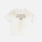 Acne Studios Stockholm 1996 Graphic T-Shirt – Off-White - Black