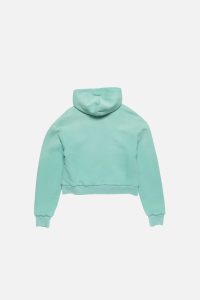 Acne Studios Stockholm 1996 Zip-Up Hoodie – Mint Green