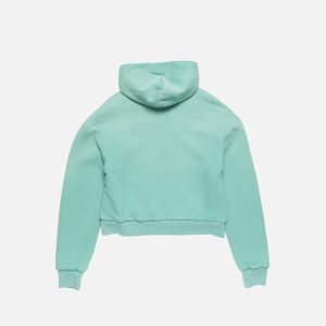 Acne Studios Stockholm 1996 Zip-Up Hoodie – Mint Green