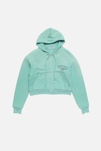 Acne Studios Stockholm 1996 Zip-Up Hoodie – Mint Green