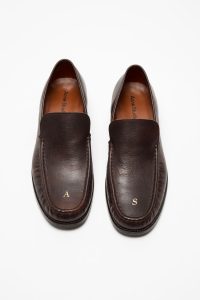 Soft Leather Slip-On Loafers